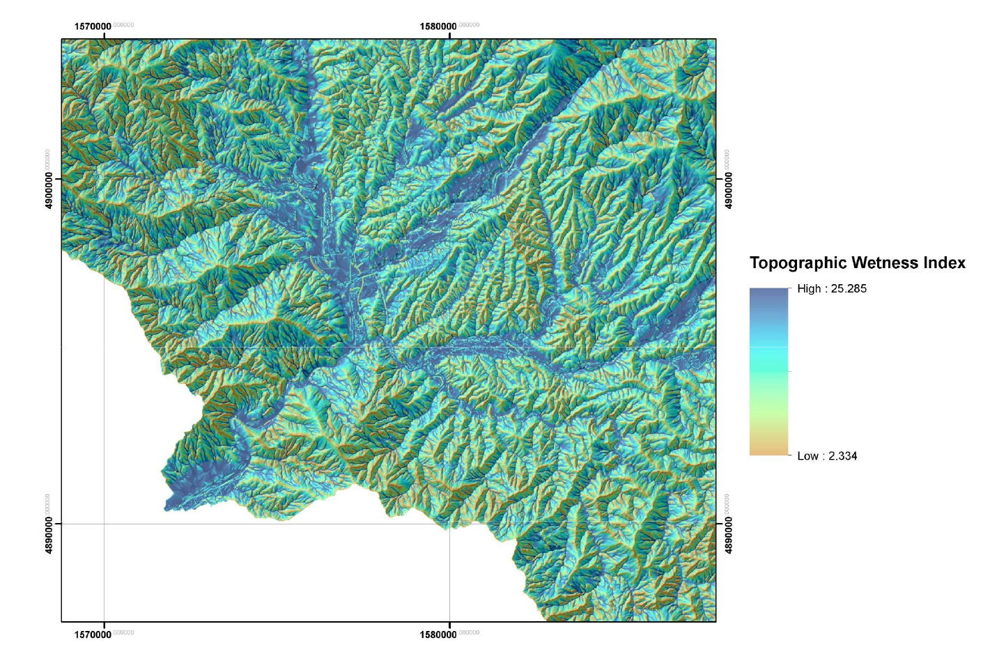 Topographic Wetness Index